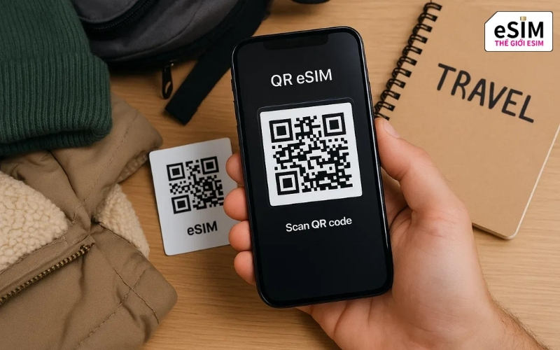 Chi phí eSIM du lịch phụ thuộc dung lượng data, thời hạn và quốc gia sử dụng cụ thể